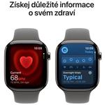 Apple Watch Series 11 GPS + Cellular 46mm Titanium + Grey Sport Band - M/L