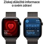 Apple Watch Series 11 GPS + Cellular 46mm Titanium + Milanese Loop - M/L