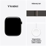 Apple Watch Series 11 GPS + Cellular 46mm Titanium + Milanese Loop - S/M
