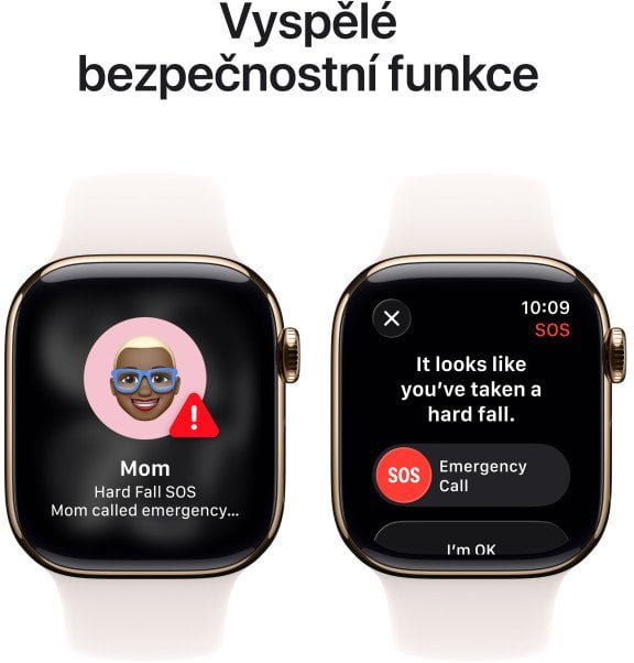 Apple Watch Series 11 GPS + Cellular 46mm zlatý titánový + športový remienok - M/L