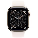 Apple Watch Series 11 GPS + Cellular 46mm zlatý titánový + športový remienok - S/M