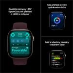 Apple Watch Series 12 GPS 42 mm, čierne hliníkové puzdro s čiernym športovým remienkom – S/M