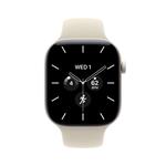 Apple Watch Series 12 GPS + Cellular 42mm Pearl White Ceramic Case with Sand Sport Band - M/L