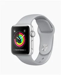 APPLE Watch Series 3 GPS, 38mm Silver Aluminium Case with Fog Sport Band