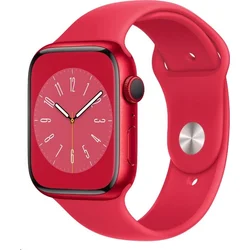 Apple Watch Series 8 GPS Cellular 45mm (PRODUCT)RED Hliníkové puzdro s (PRODUCT)RED Športovým remienkom - Bežné (mnka3cs/a)