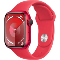 Apple Watch Series 9 41mm PRODUCT(RED) Červený hliník s PRODUCT(RED) sportovním řemínkem - M/L