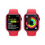 Apple Watch Series 9 45mm Cellular PRODUCT(RED) Červený hliník s PRODUCT(RED) sportovním řemínkem - M/L