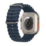 Apple Watch Ultra 2 49mm titanové pouzdro s modrým oceánským řemínkem
