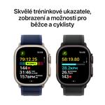 Apple Watch Ultra 2 GPS + Cellular 49mm Natural Titanium Case with Natural Titanium Milanese Loop - S (MX4M3CS/A)