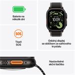 Apple Watch Ultra 3 GPS + Cellular 49 mm Titanium + Titanium Mil Loop - Malé