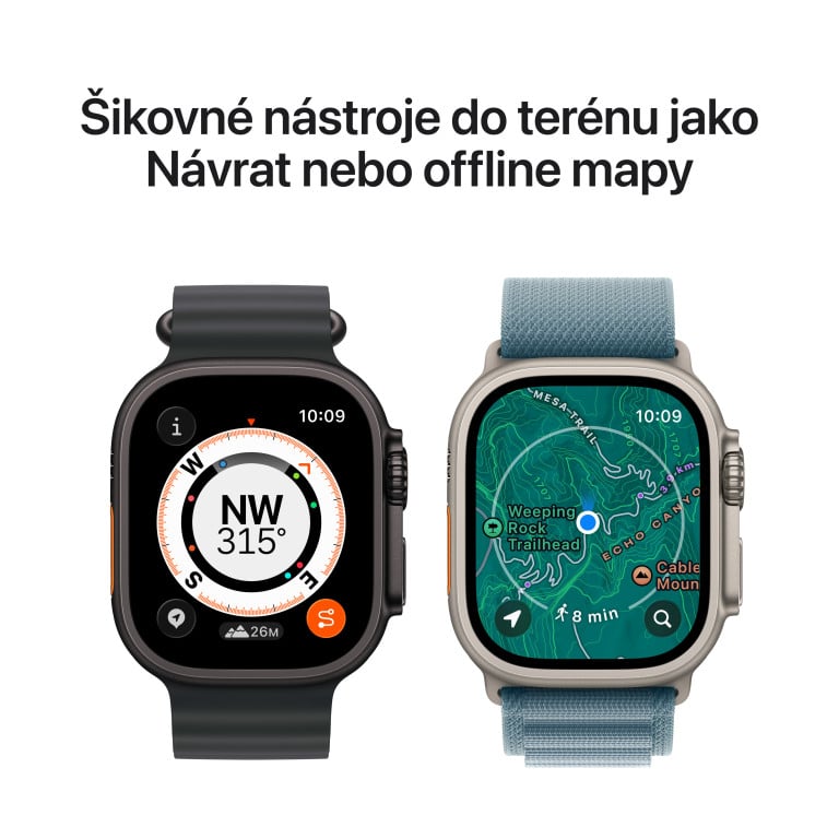 Apple Watch Ultra 3 GPS + Cellular 49 mmTitánové puzdro