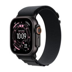 Apple Watch Ultra 3 GPS + Cellular 49mm Black Titanium Case with Black Alpine Loop - Medium (Demo)