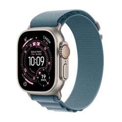 Apple Watch Ultra 3 GPS + Cellular 49mm Titanium Case Light Blue - Medium