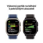 Apple Watch Ultra 3 GPS + Cellular 49mm titánové puzdro svetlomodré - Malé