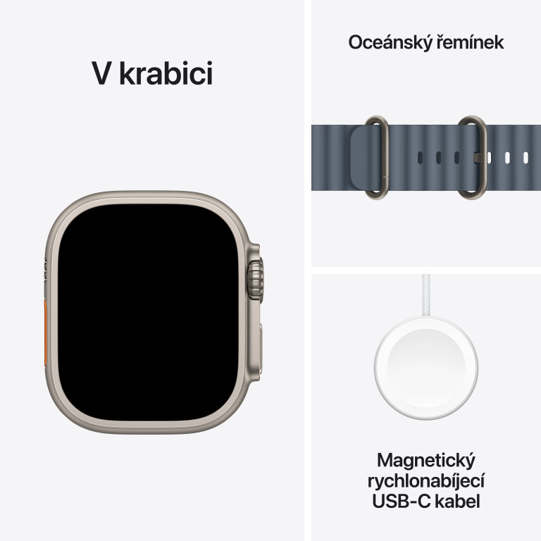 Apple Watch Ultra 3 GPS + Cellular 49mmTitanium Case