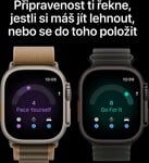 Apple Watch Ultra 4 GPS + Cellular 49mm Black Titanium Case with Burgundy Alpine Loop - M