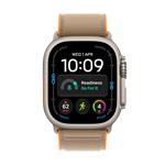 Apple Watch Ultra 4 GPS + Cellular 49mm Natural Titanium Case with Sand Trail Loop - S/M