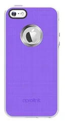 APROLINK iPhone 5/s Luminous Aluminum Ring Case, Purple
