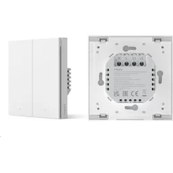 AQARA Smart Wall Switch H1(With Neutral, Double Rocker) WS-EUK04