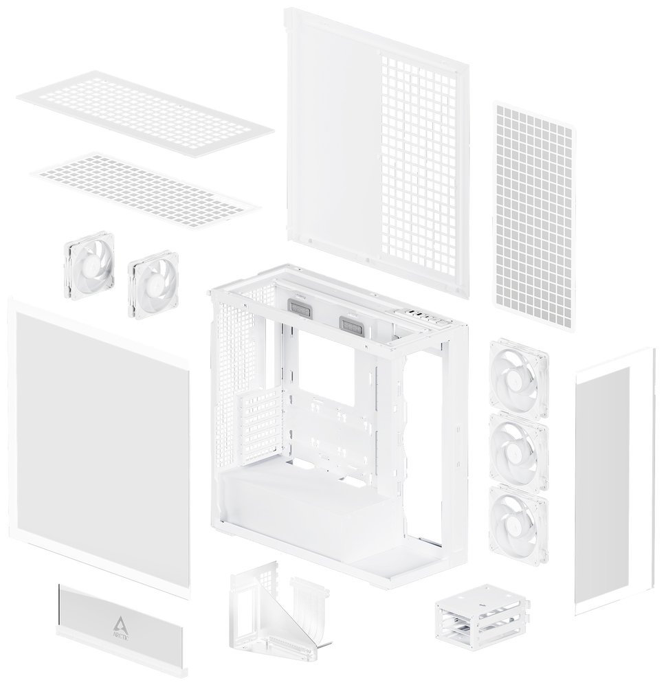 ARCTIC Xtender VG White (Clear Glass)