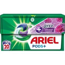 Ariel gelové kapsle Amethyst Flower Plus Krabice 20ks