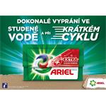 Ariel pracie gélové kapsuly + kompletná ochrana proti vlákninám, 60 ks