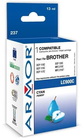 ARMOR cartridge pro BROTHER DCP-110/115 Cyan (LC-900C) - alternativní
