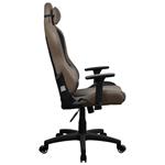 AROZZI herné kreslo TORRETTA Soft PU/ polyuretánový povrch/ hnedá