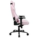 AROZZI herní židle VERNAZZA Supersoft Fabric Pink/ látkový povrch/ růžová
