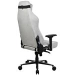 Arozzi VERNAZZA XL Supersoft Light Grey, textilný povrch, svetlo sivá