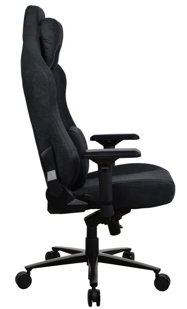 Arozzi VERNAZZA XL Supersoft Pure Black, textilný povrch, čierna