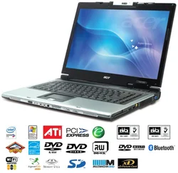 Aspire 5685WLMi 15,4"T7200/2GB/160GB/Go7600SE/DVD±RW/WL/BT+VoIP/Tuner/CAM/VHP