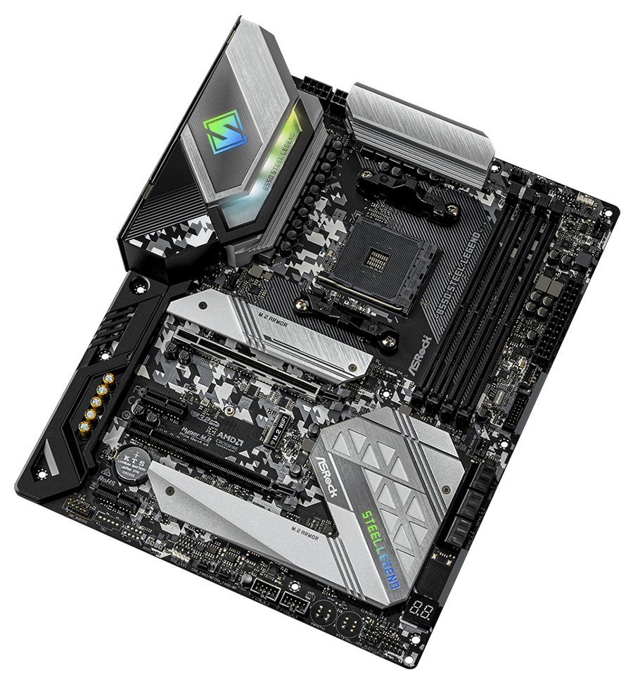 Asrock b550m steel legend совместимость оперативной памяти