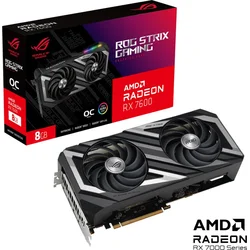 ASUS AMD Radeon ROG Strix RX 7600 8G OC GAMING