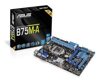 Asus b75m a зависает