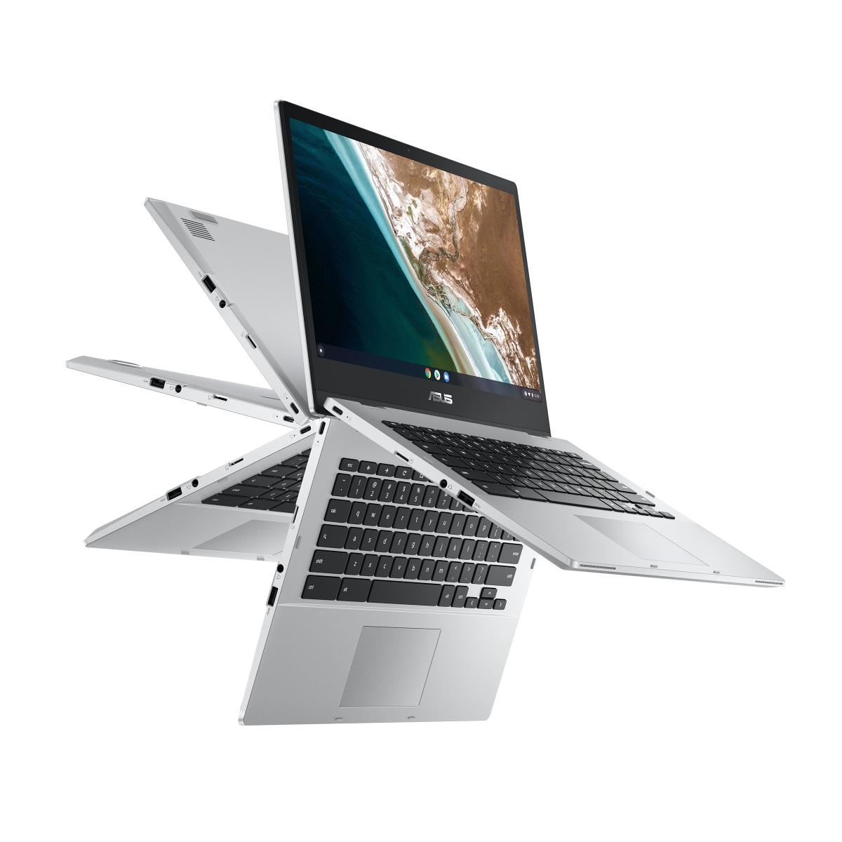 ASUS Chromebook CX1 CX1400FKA-EC0066 Transparent Silver