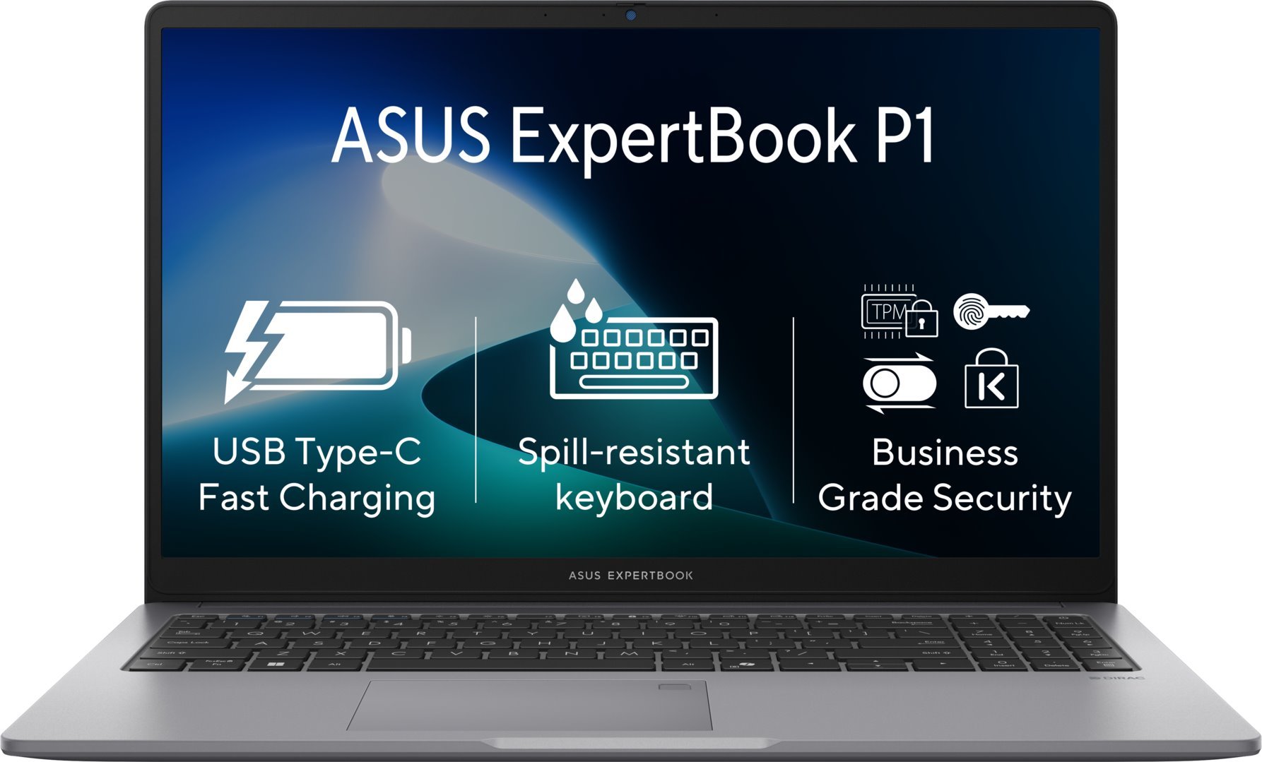 ASUS ExpertBook P1 P1503CVA-S71151X Misty Grey