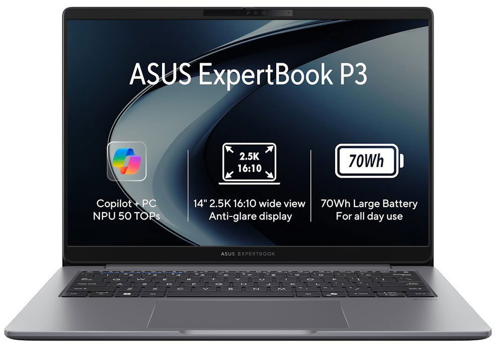 ASUS ExpertBook PM PM3406CKA-NZR516512W Misty Grey