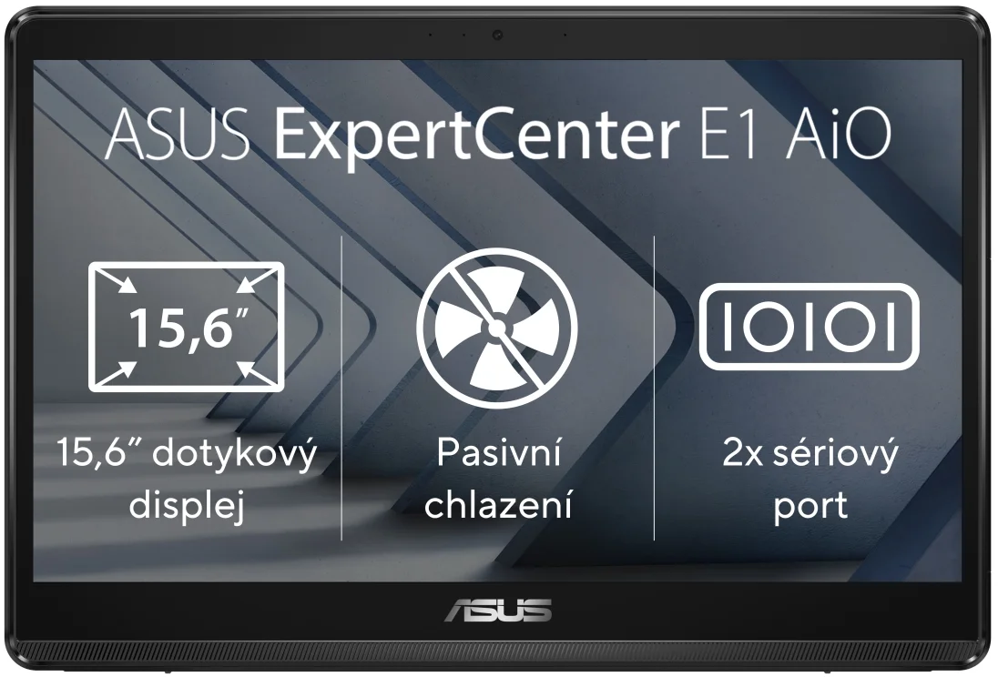 ASUS ExpertCenter E1 E1600WKAT-BA042M Black Touch