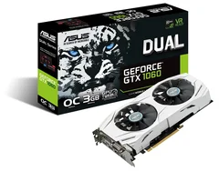 ASUS GeForce GTX 1060 DUAL-GTX1060-O3G