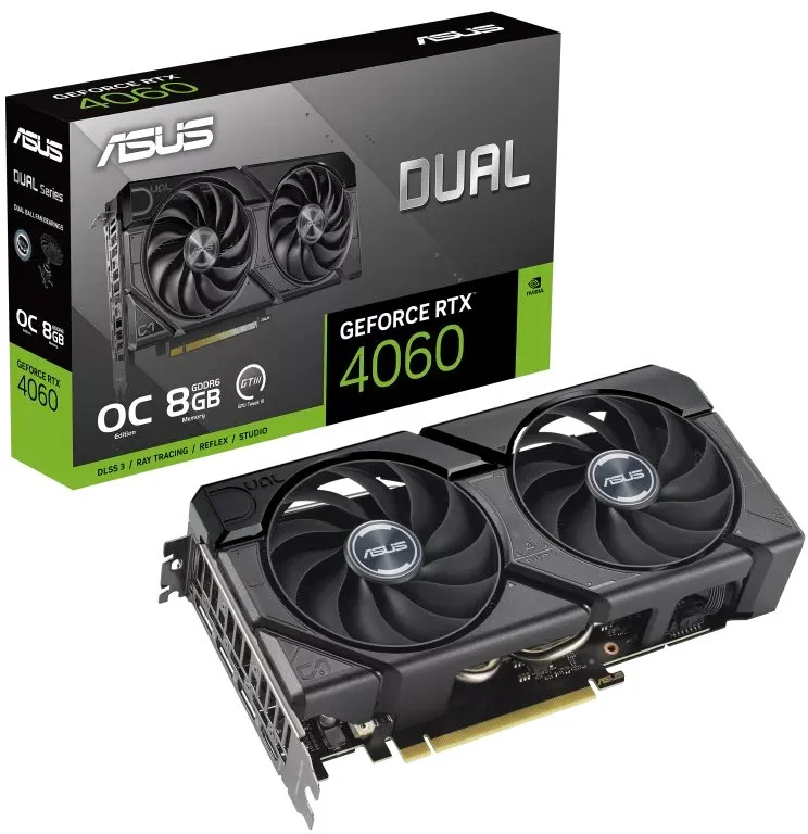 ASUS GeForce RTX 4060 DUAL OC EVO 8G