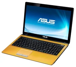ASUS K53E 15,6" Core i3-2310M,4GB,500GB,DVD±RW,WiFi,BT,CAM,W7HP-64bit - zlatý