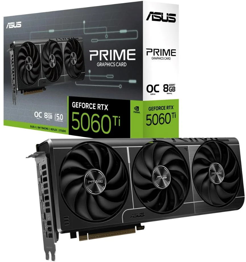 ASUS PRIME GeForce RTX 5060 Ti 8GB OC