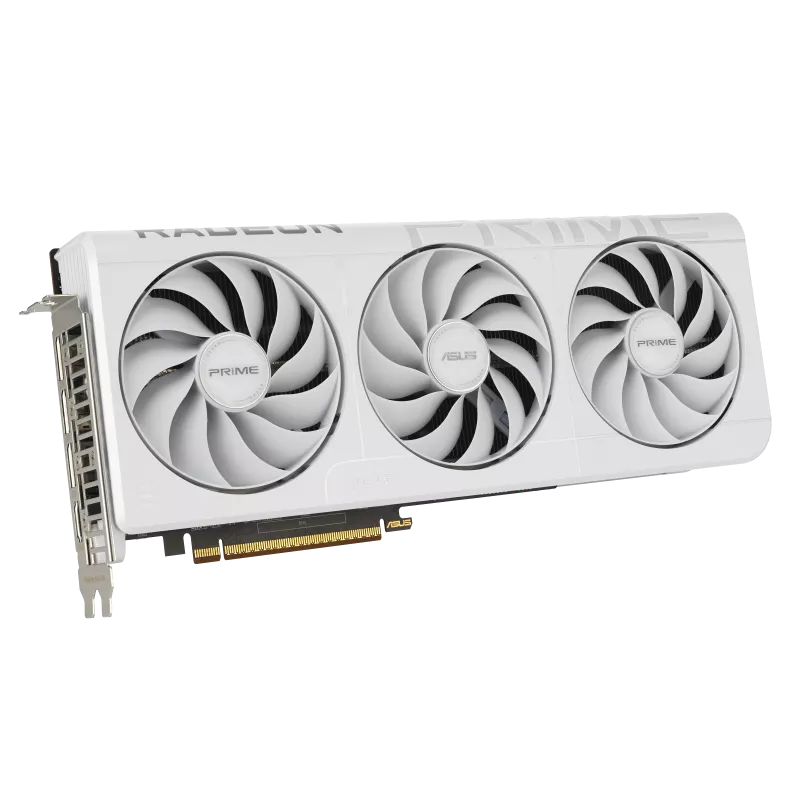ASUS Prime Radeon RX 9070 XT White OC Edition 16 GB GDDR6