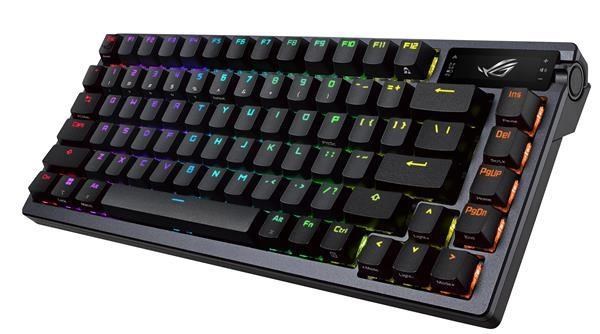 ASUS ROG AZOTH, mechanický, Bluetooth, americký, čierny