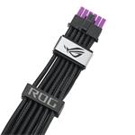 ASUS ROG Equalizer 12VHPWR, 12 V – 2 × 6, 600 W, 750 mm, čierna