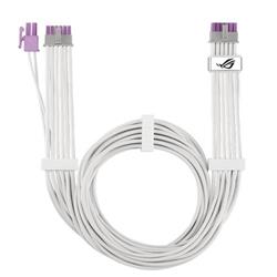 ASUS ROG Equalizer White 12VHPWR, 12V-2x6 600W, 750mm, bílá