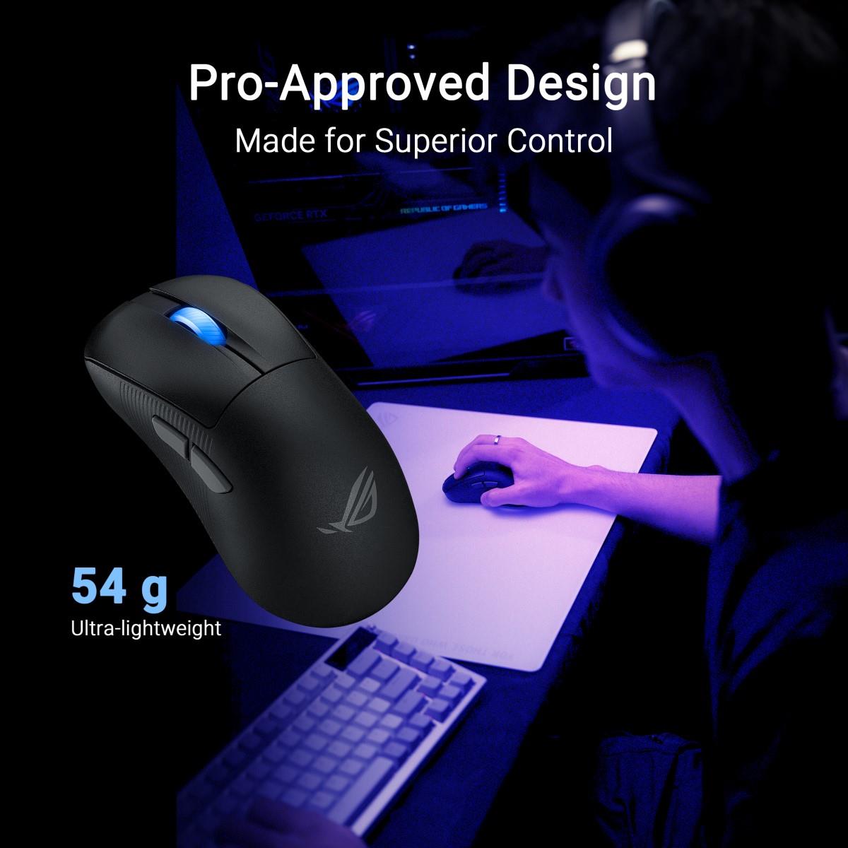 ASUS ROG Keris II Ace, čierna