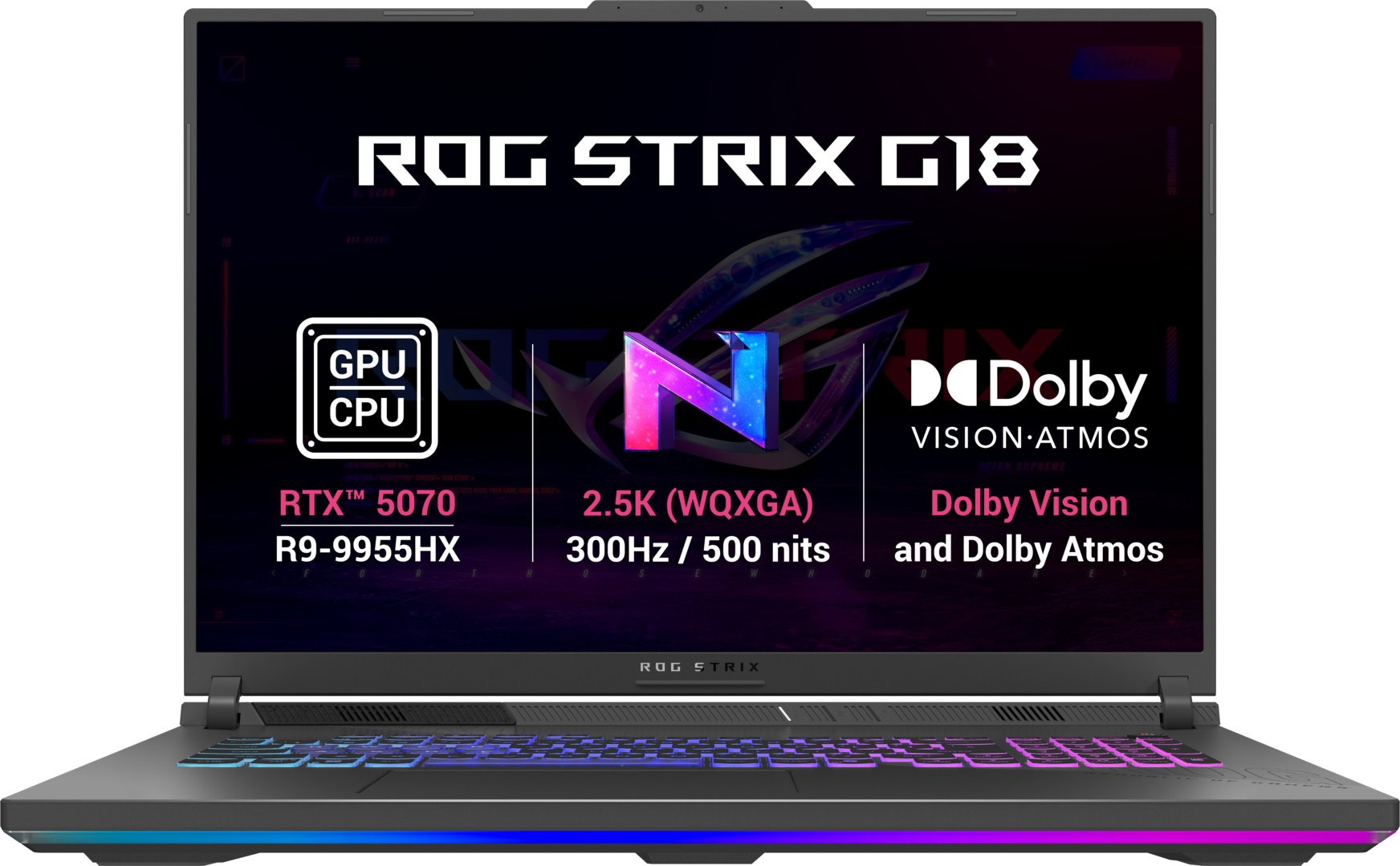 ASUS ROG Strix G18 G814FP-TT080WZ Eclipse Gray (bez adaptéru)