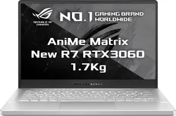 Asus ROG Zephyrus G14 GA401QM-AniMe044T Moonlight White AniMe Matrix version